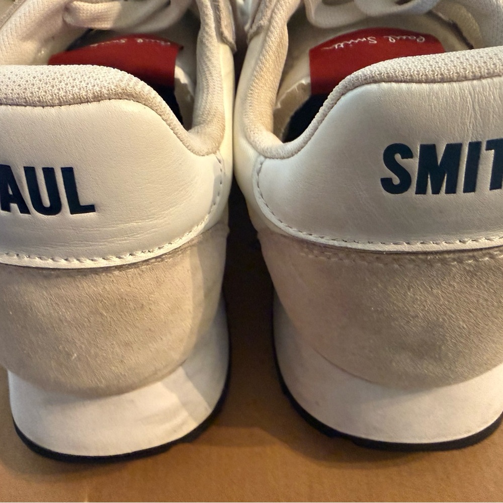 Paul Smith Red and White Sneakers - Picture 3 of 7